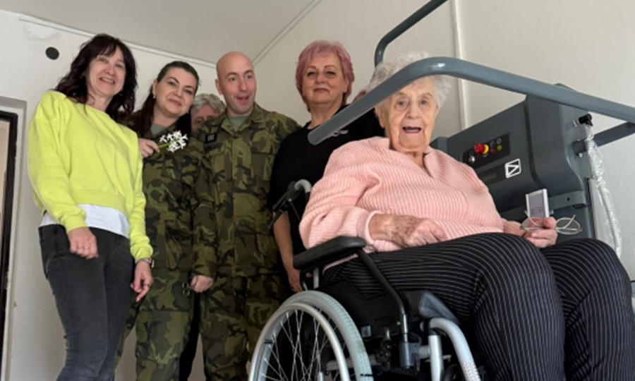 Dana Milatová, druhoválečná veteránka