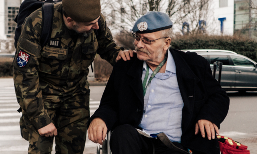 rtm. Jiří Benada, válečný veterán